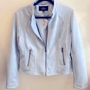 LA Coalition Blue Suede Jacket NWT - XL